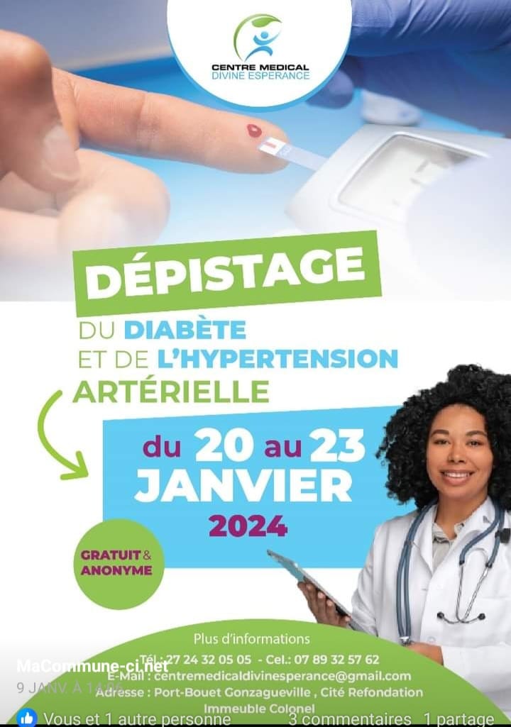 Dépistage du Diabète et de l&rsquo;Hypertension Artérielle : Un Enjeu de Santé Publique Crucial